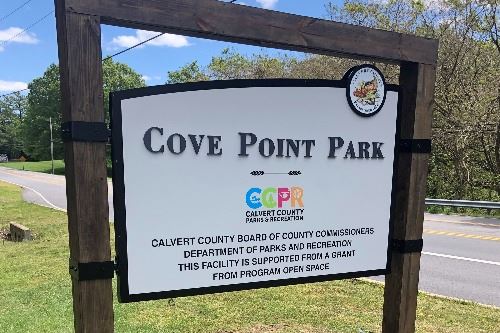 Cove Point Park Sign