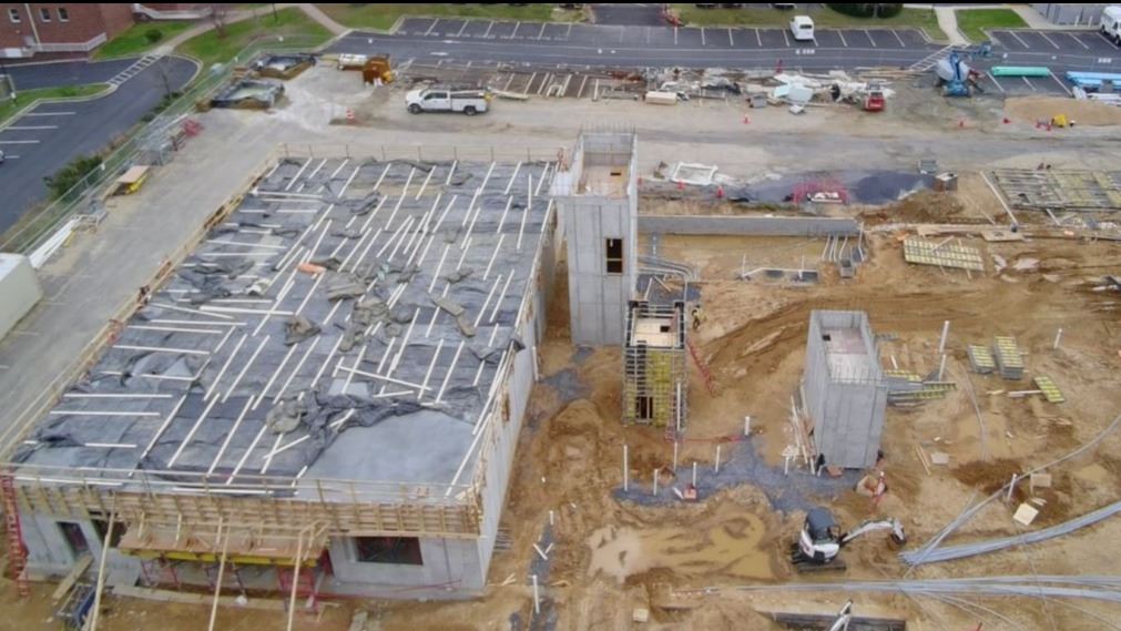 County Admin Building rooftop view