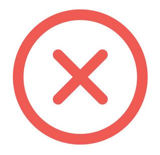 red x