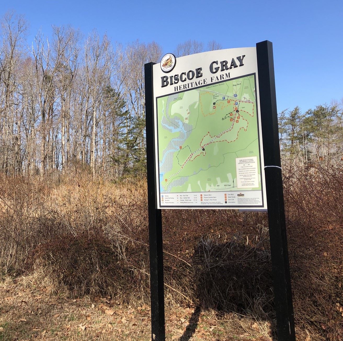 Biscoe Gray Sign